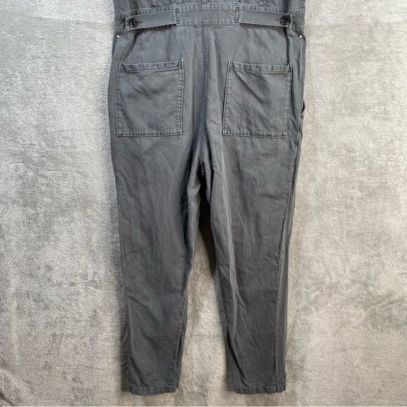 Outerknown Jumpsuit Women XS Organic Cotton Linen Sustainable Utility Granola - Picture 9 of 13